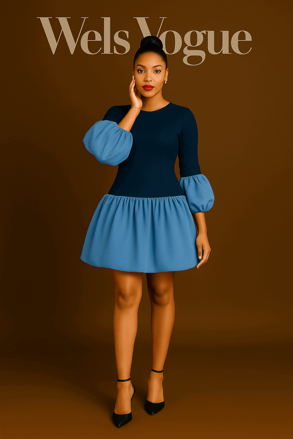 E-B-Y dress